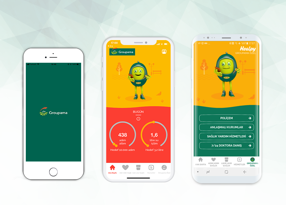 Groupama Healpy Mobile Application